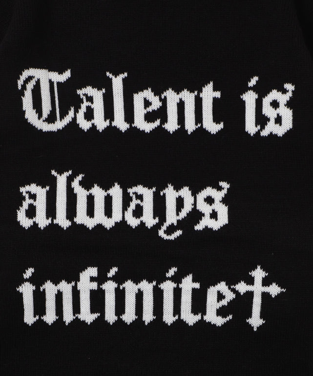 ウイングハートダメージニット