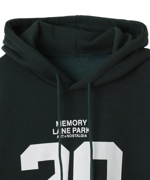 サイドラインナンバリングパーカー