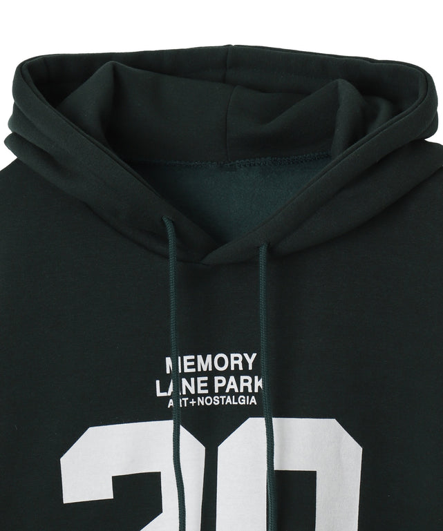 サイドラインナンバリングパーカー