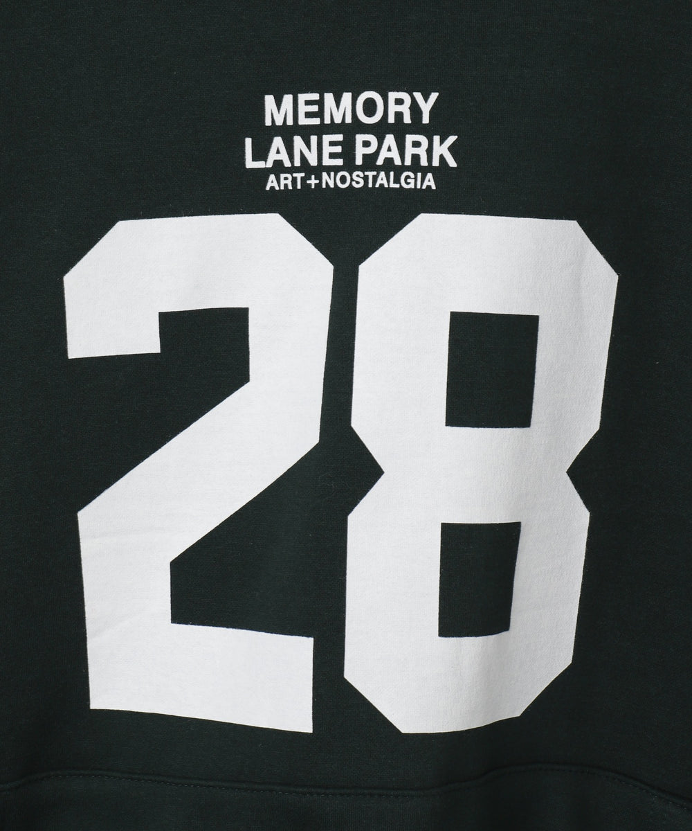 サイドラインナンバリングパーカー