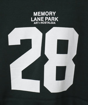 サイドラインナンバリングパーカー