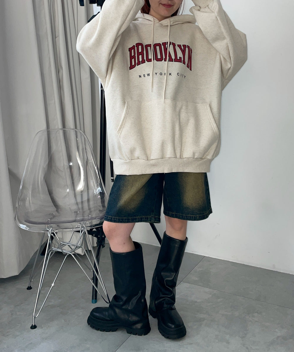 オートミール　モデル:155cm F着用