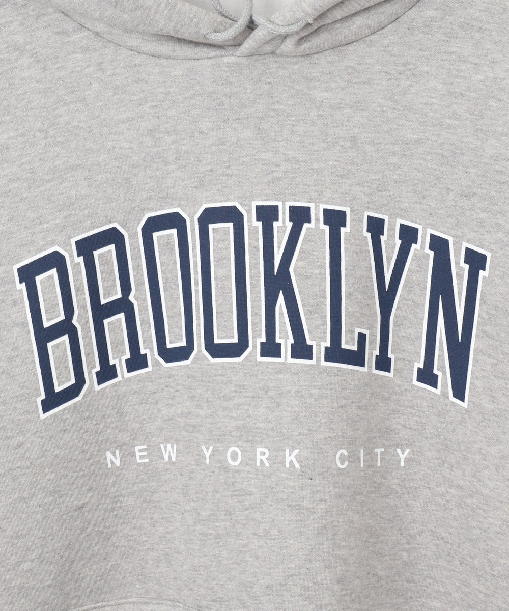 BROOKLYNロゴビッグパーカー