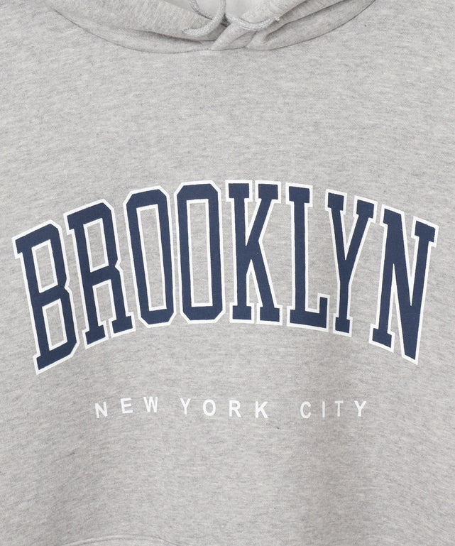 BROOKLYNロゴビッグパーカー