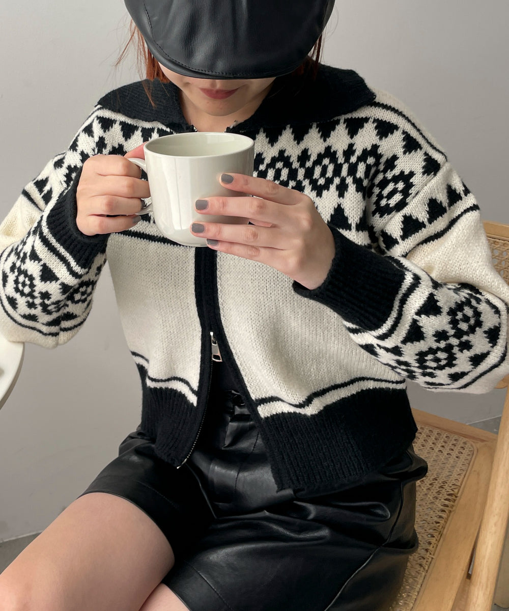 ホワイトアイボリー　モデル:155cm F着用