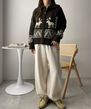 ブラウン　モデル:155cm F着用