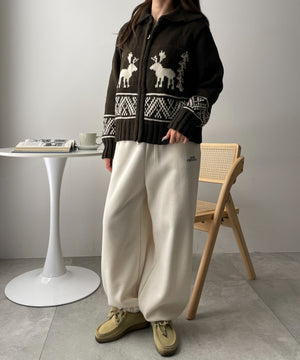 ブラウン　モデル:155cm F着用