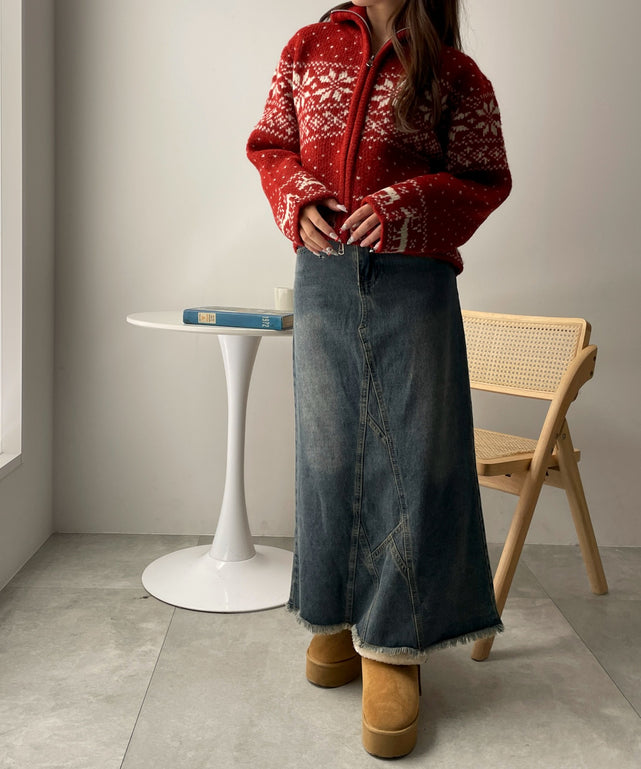 レッド モデル:155cm F着用