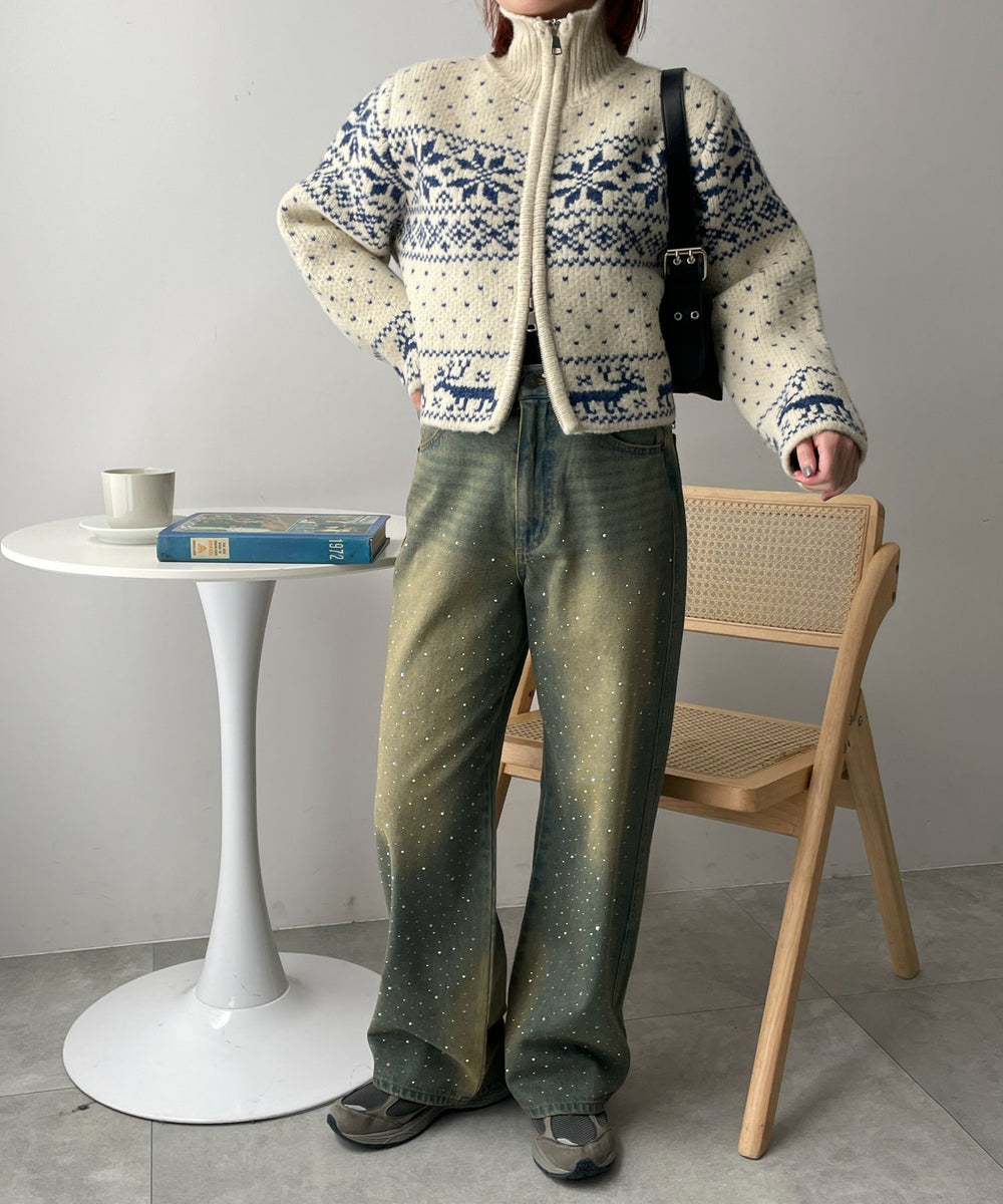 ホワイトアイボリー モデル:155cm F着用