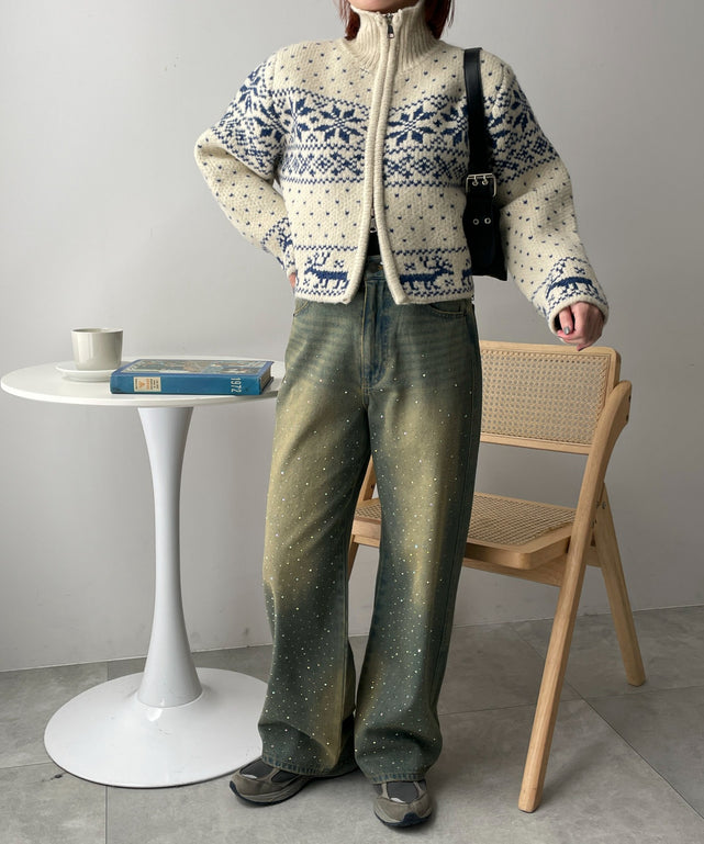 ホワイトアイボリー モデル:155cm F着用