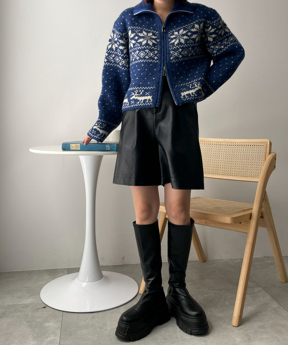 ブルー モデル:155cm F着用