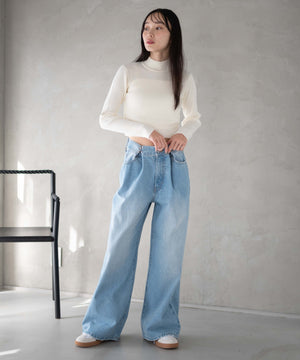 オフホワイト モデル：161cm F着用