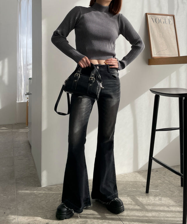 スミクロ モデル：155cm F着用