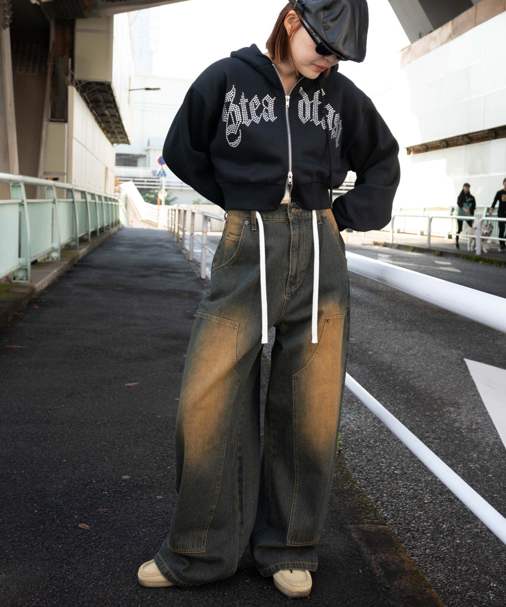 ブラック　モデル:155cm F着用