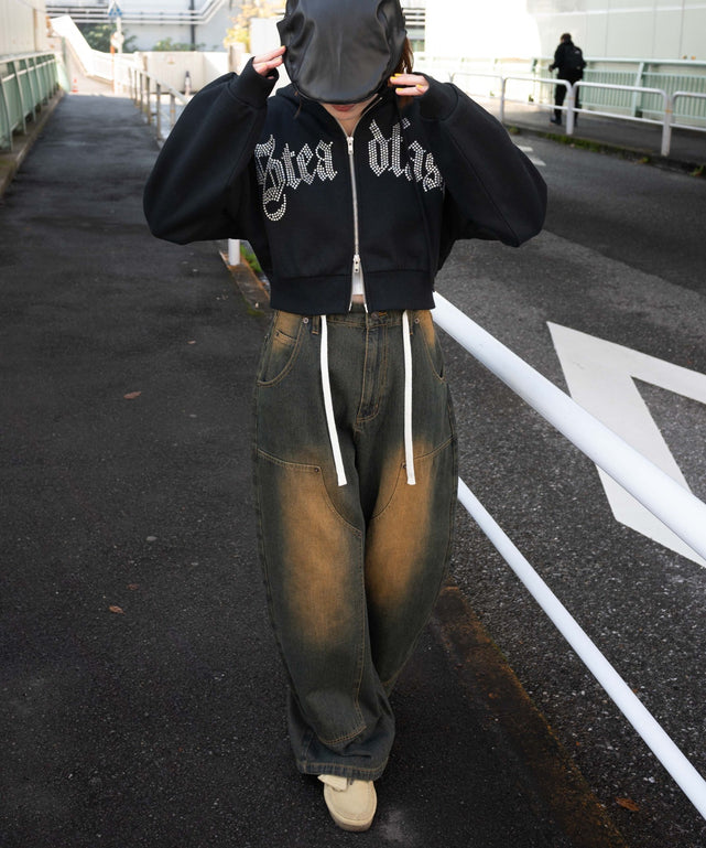 ブラック　モデル:155cm F着用