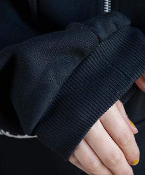 グラフィック裏起毛ZIPビッグパーカー