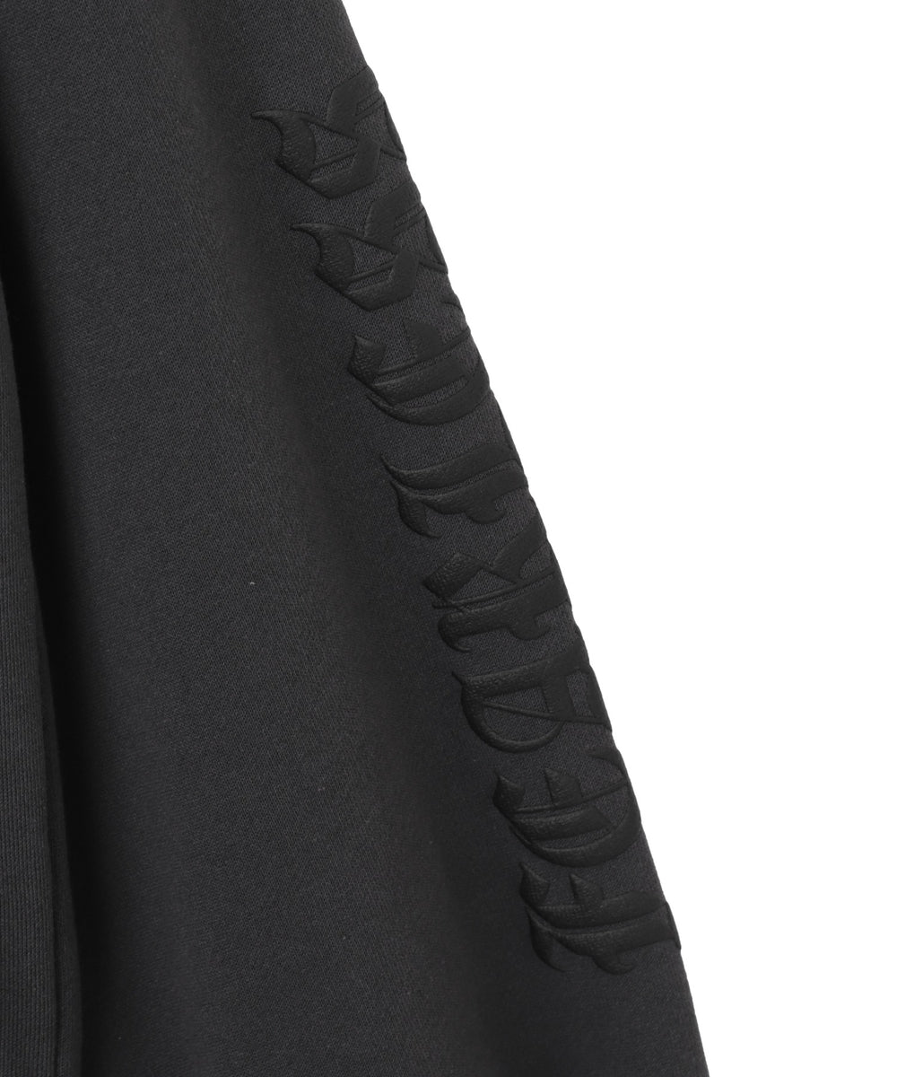 グラフィック裏起毛ZIPビッグパーカー