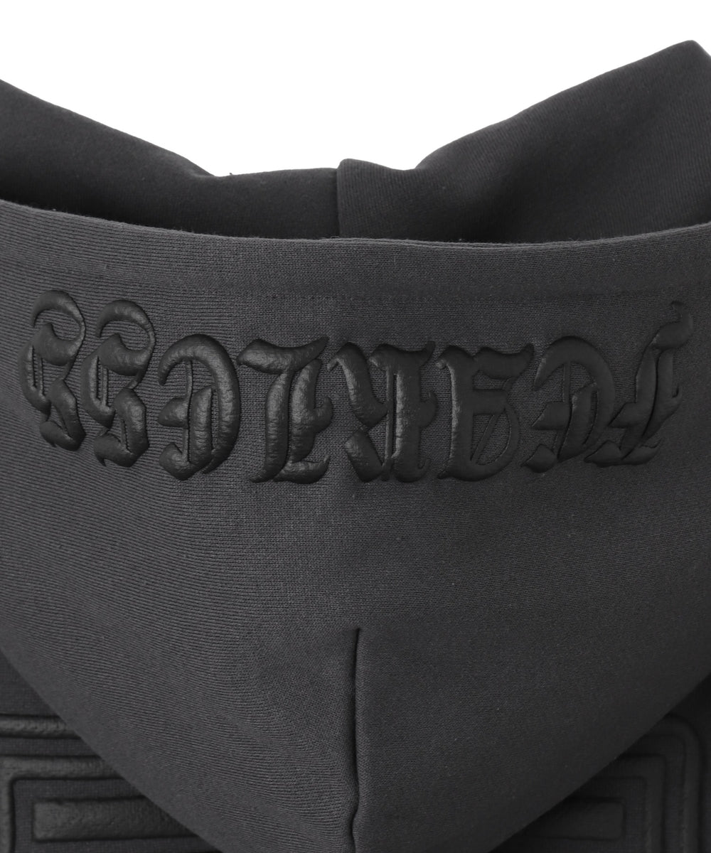 グラフィック裏起毛ZIPビッグパーカー