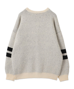 ファニーグラフィックフラッフィーニットプルオーバー