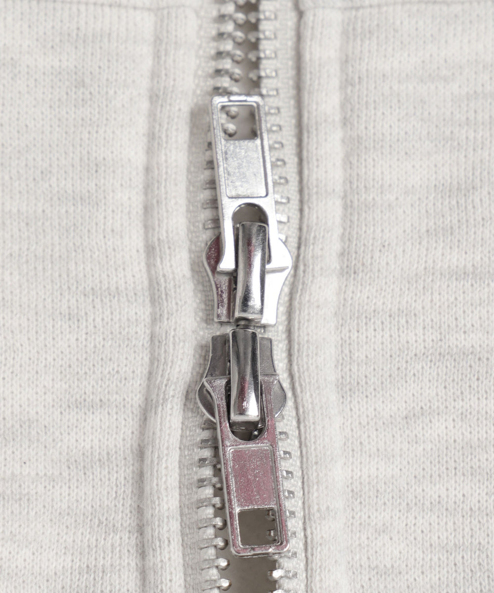 裏起毛スタジアムロゴジップパーカー