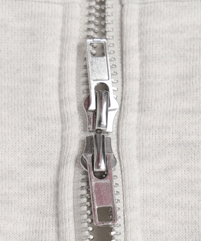 裏起毛スタジアムロゴジップパーカー