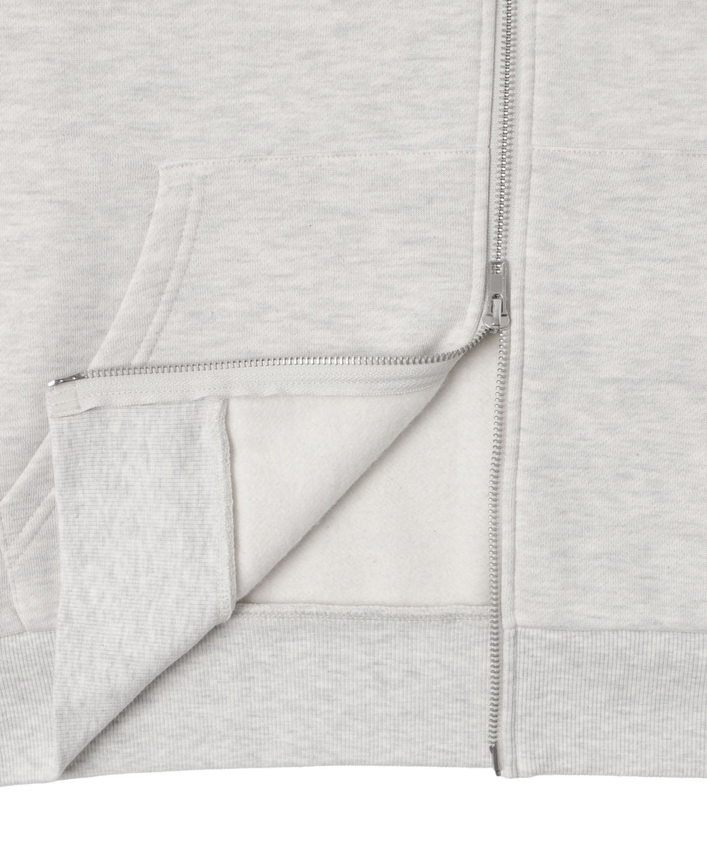 裏起毛スタジアムロゴジップパーカー