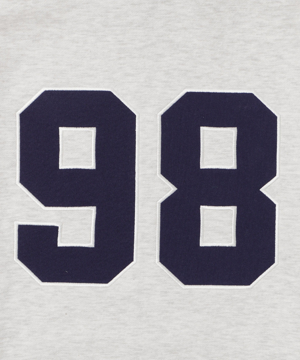 裏起毛スタジアムロゴジップパーカー