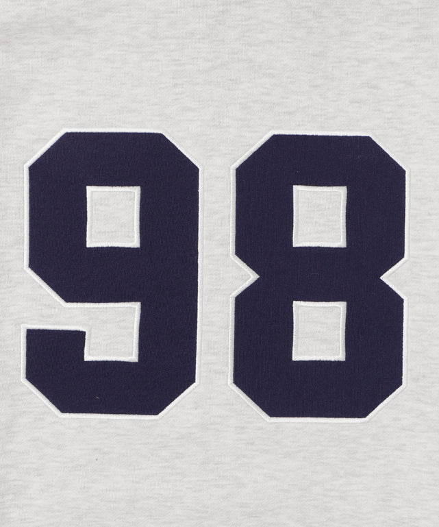 裏起毛スタジアムロゴジップパーカー