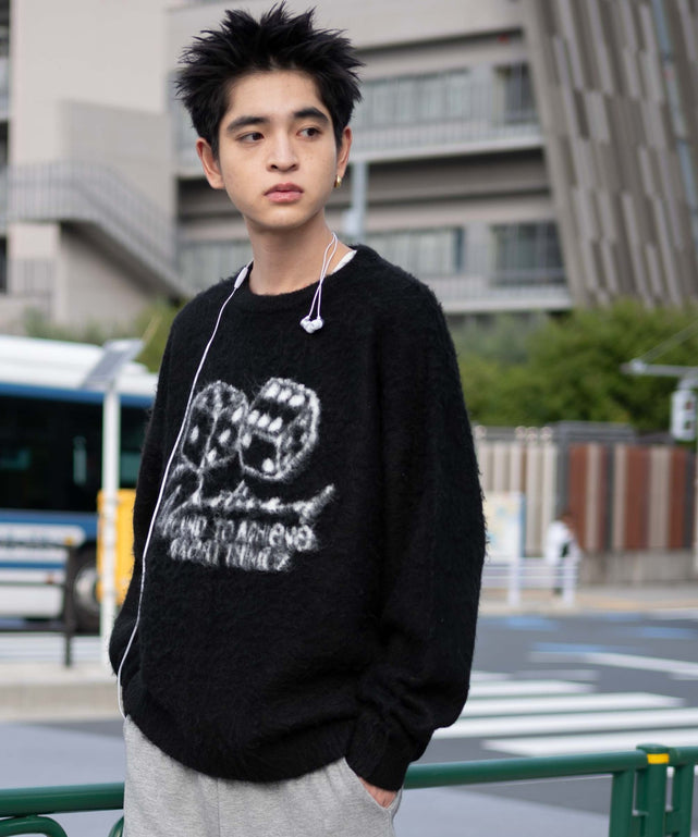 ブラック モデル：180cm L着用