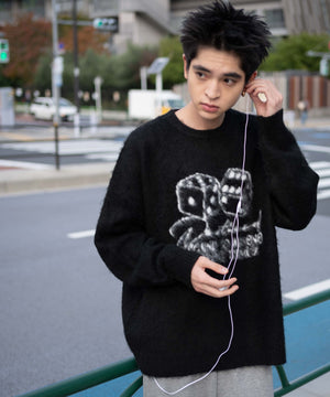 ブラック モデル：180cm L着用