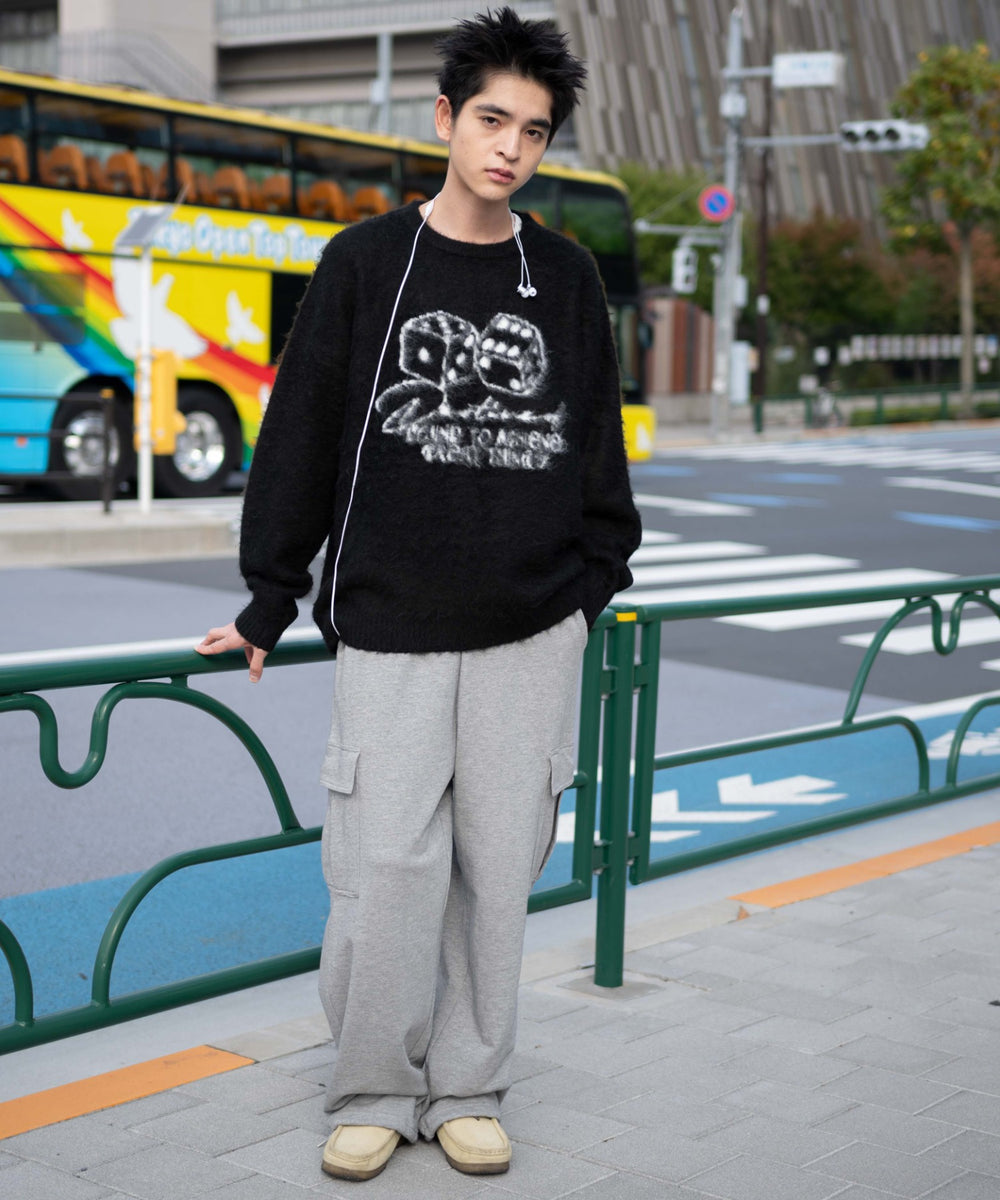 ブラック モデル：180cm L着用