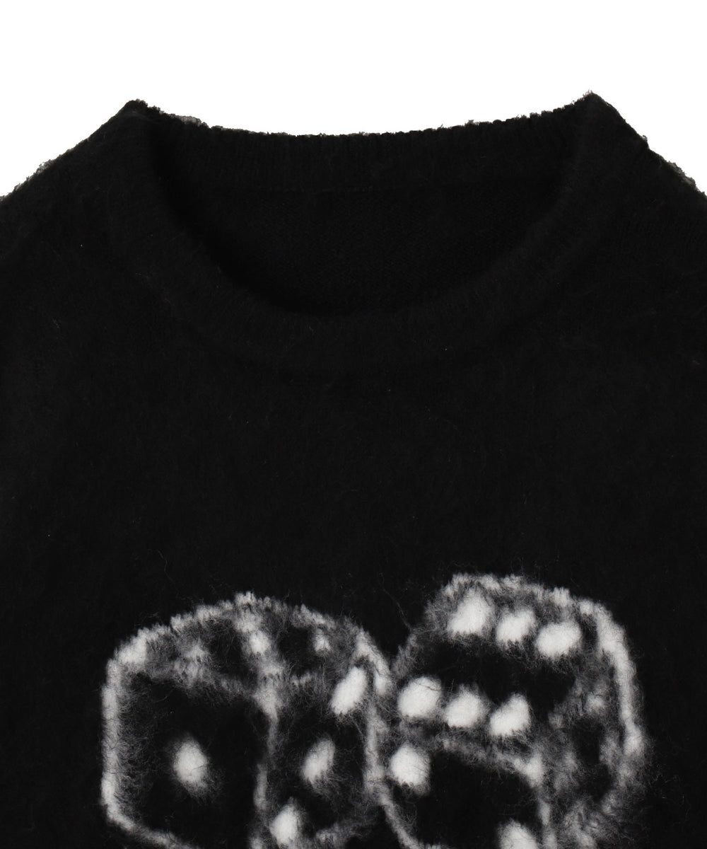 シャギーグラフィックプルオーバー