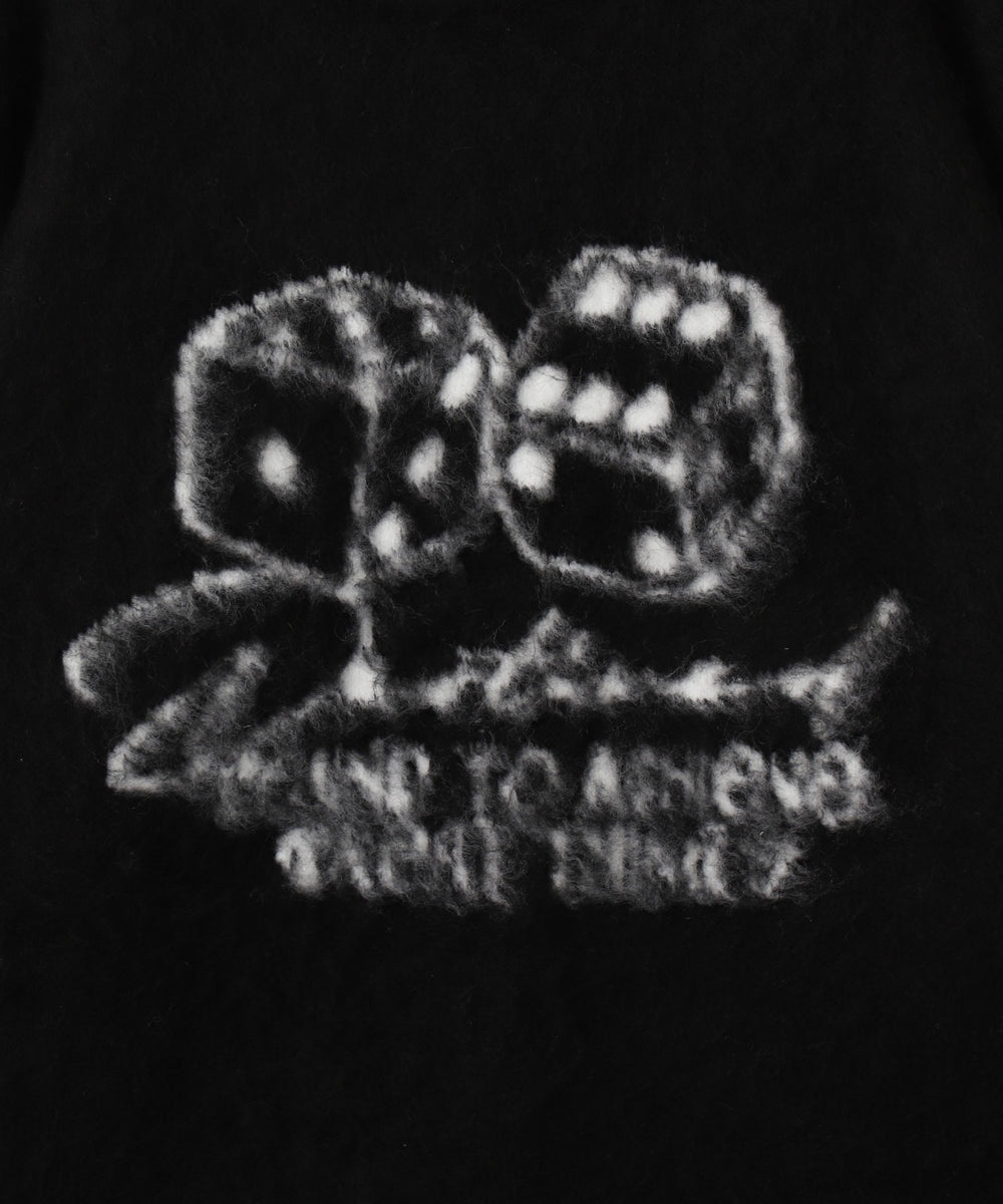 シャギーグラフィックプルオーバー