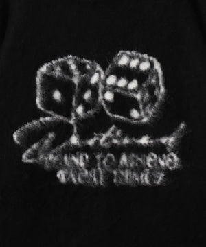 シャギーグラフィックプルオーバー