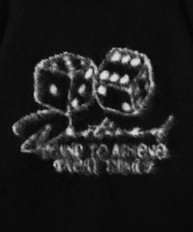 シャギーグラフィックプルオーバー