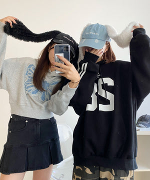 モコモコウサミミデニムキャップ