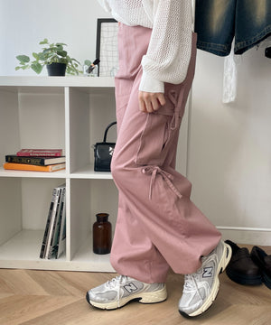 ピンク モデル：158cm M着用