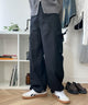 サイドリボンカーゴパンツ/ブラック モデル：158cm M着用