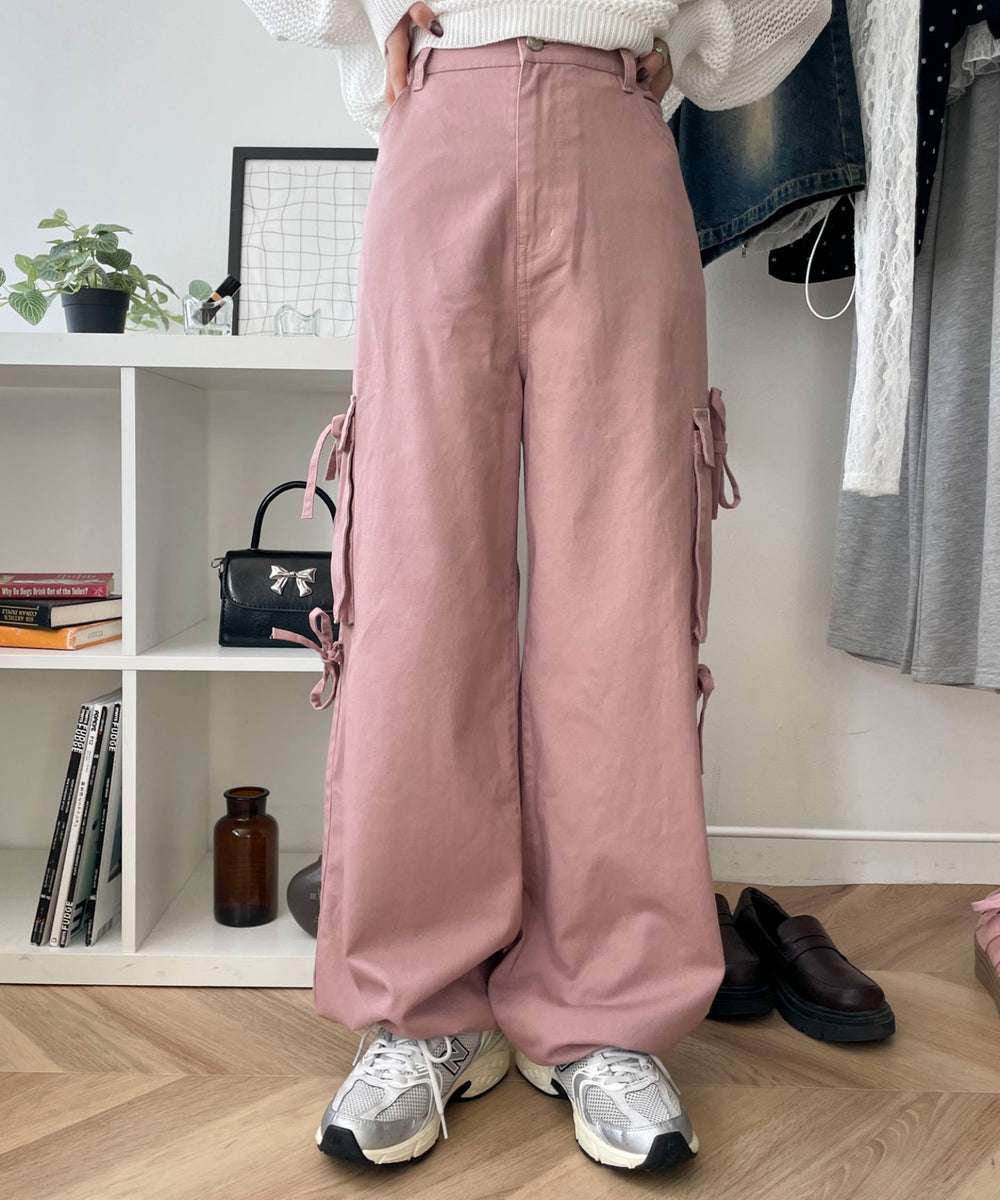 ピンク モデル：158cm M着用