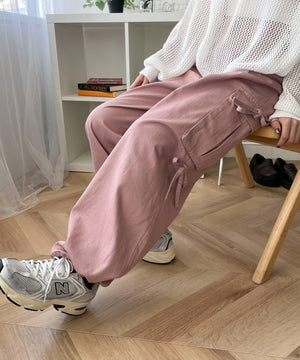 ピンク モデル：158cm M着用