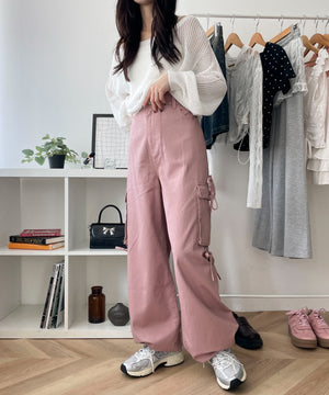 ピンク モデル：158cm M着用