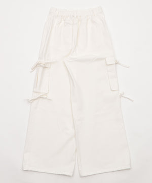 サイドリボンカーゴパンツ