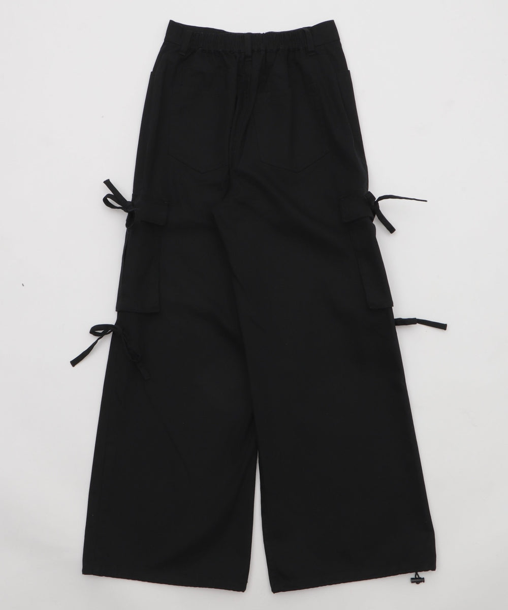サイドリボンカーゴパンツ