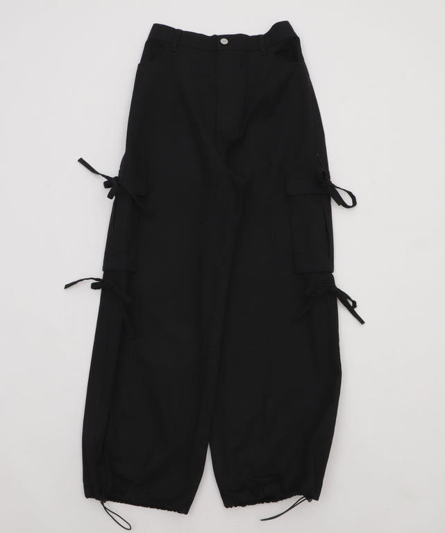 サイドリボンカーゴパンツ