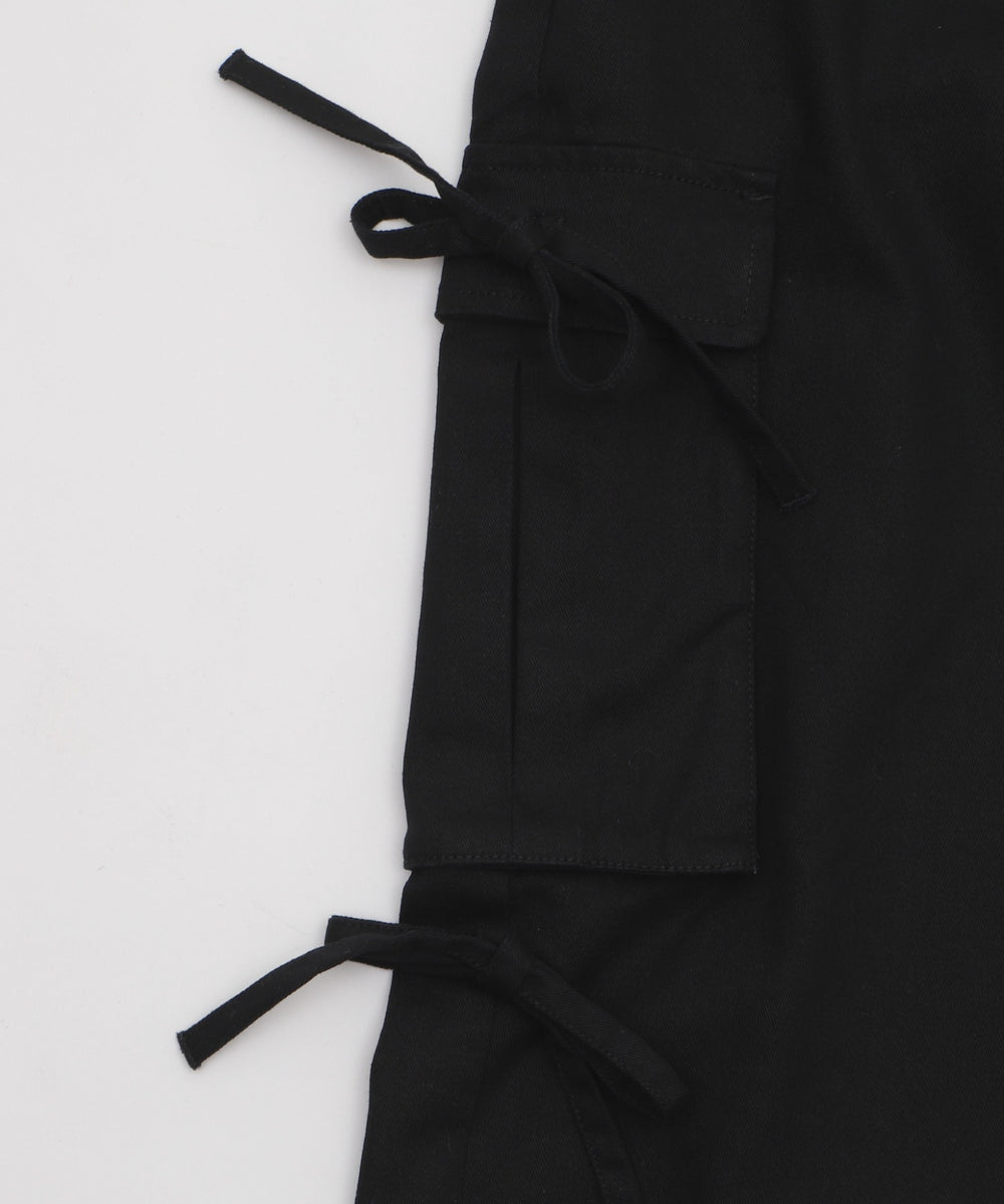 サイドリボンカーゴパンツ