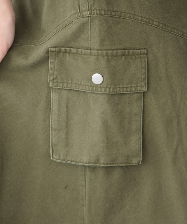 カーゴイレヘムミドルスカート