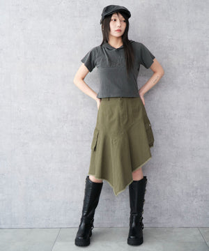 カーキ モデル：159cm F着用