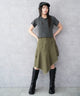 カーキ モデル：159cm F着用
