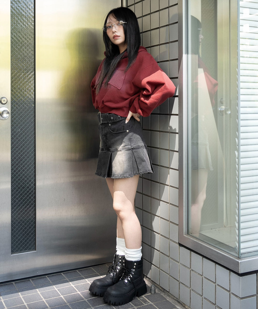 デニムブラックソノタ　モデル：159cm F着用