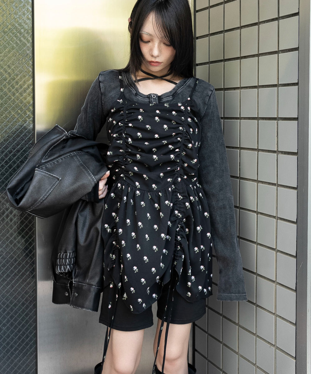 柄１　モデル：159cm F着用